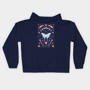 Renewal Luna Moth Kids Hoodie